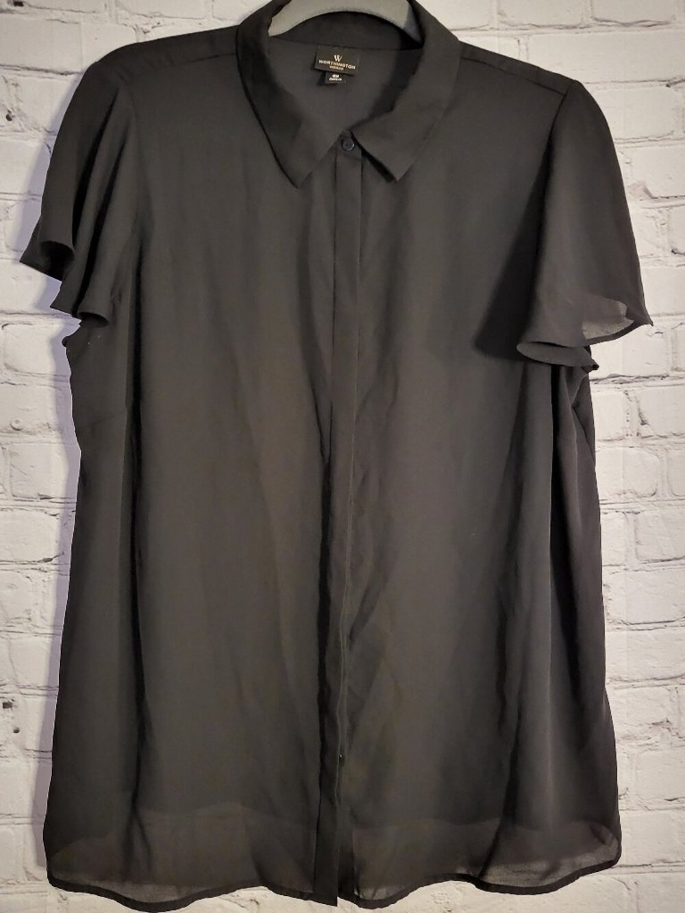 Worthington, Size 0X, Black
